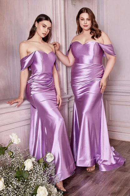LaDivine CH163 Stretch Long Formal Prom Dress