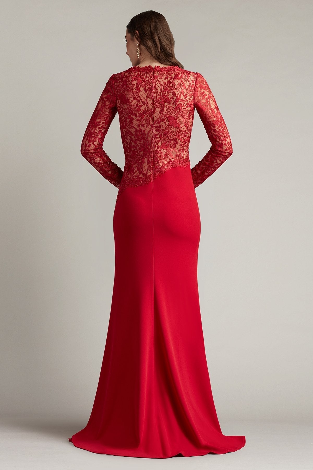 Tadashi Shoji CIK16206LXY A Line Long Mother of the Bride Formal Evening Dress