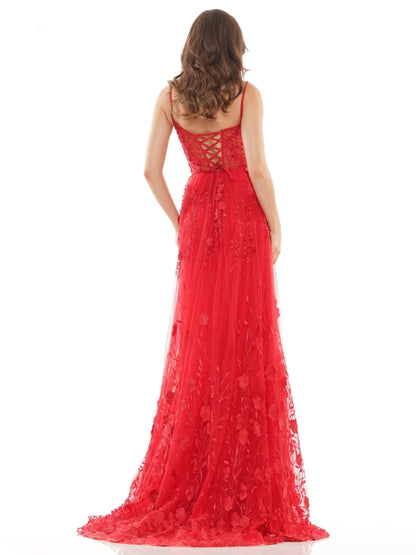 Colors 2726 Colors Long Spaghetti Strap Prom Formal Gown