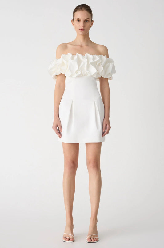 Misha Amara Mini Dress - Ivory