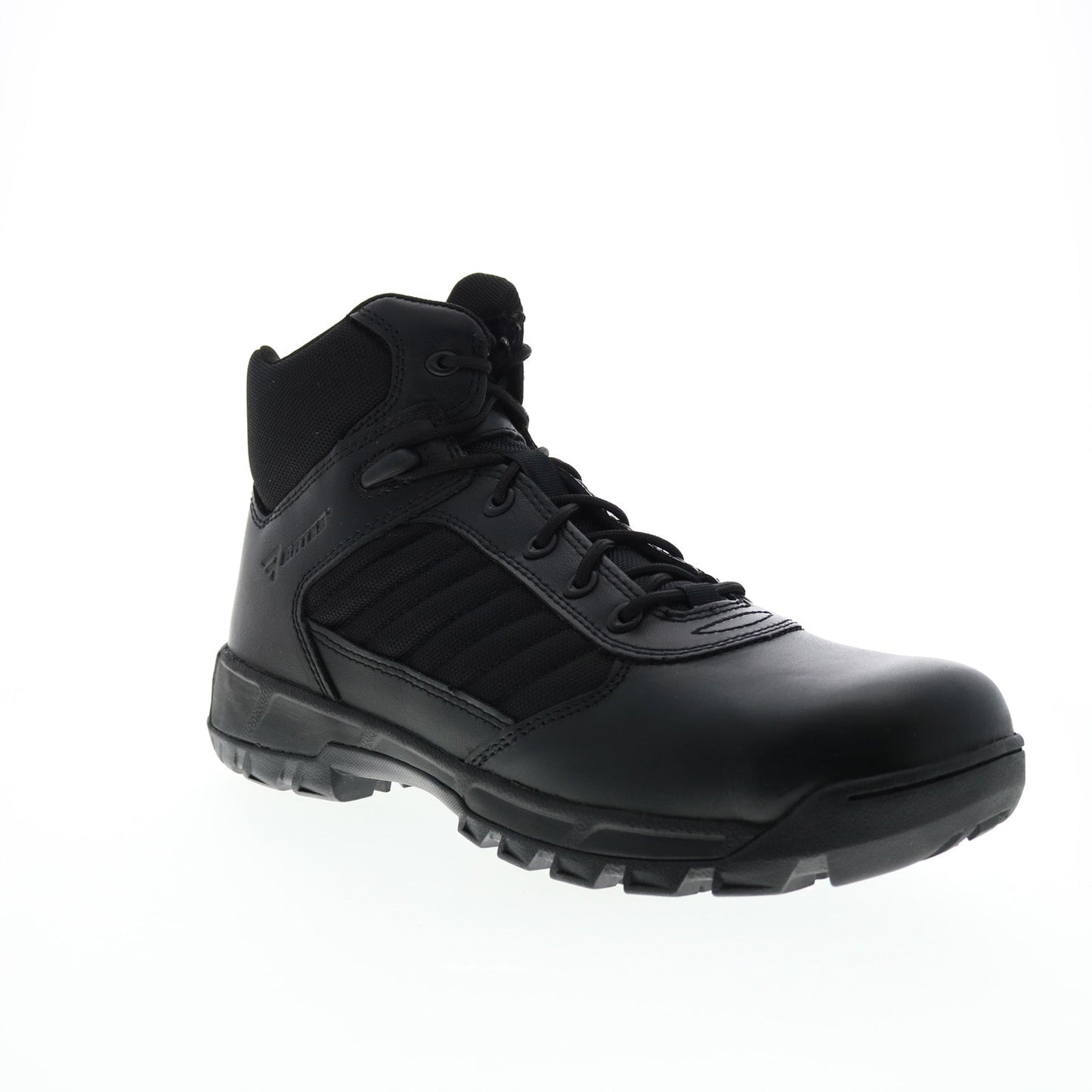 Bates Tactical Sport 2 Mid Side Zip E03161 Mens Black Leather Tactical Boots