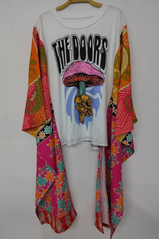 Doors Mushroom Sleeve Top