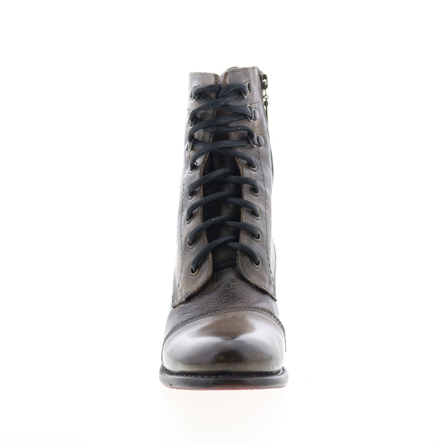 Bed Stu Judgement F385001 Womens Brown Leather Lace Up Casual Dress Boots