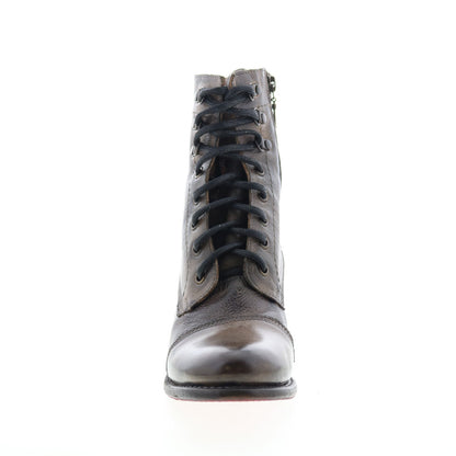 Bed Stu Judgement F385001 Womens Brown Leather Lace Up Casual Dress Boots