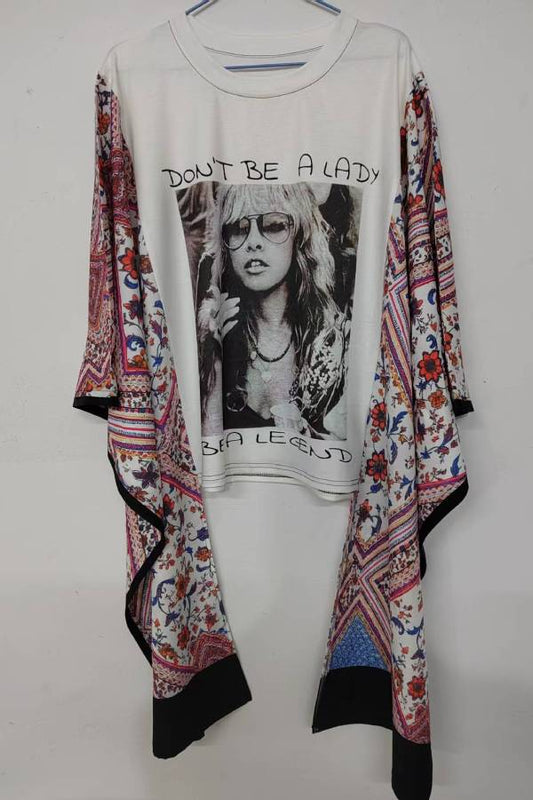 Legend Graphic Sleeve Top