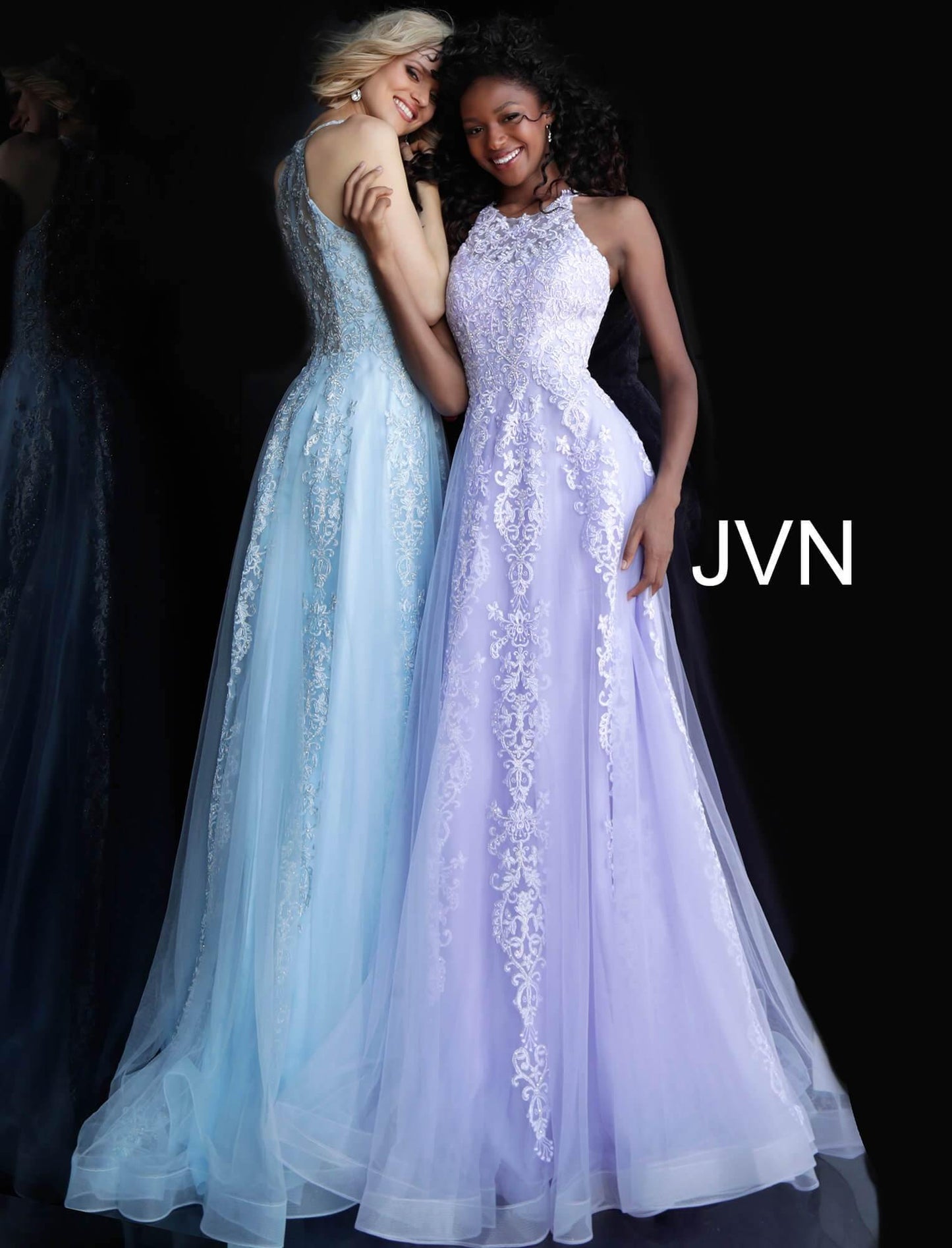 Jovani 64157 Long Formal A Line Prom Dress