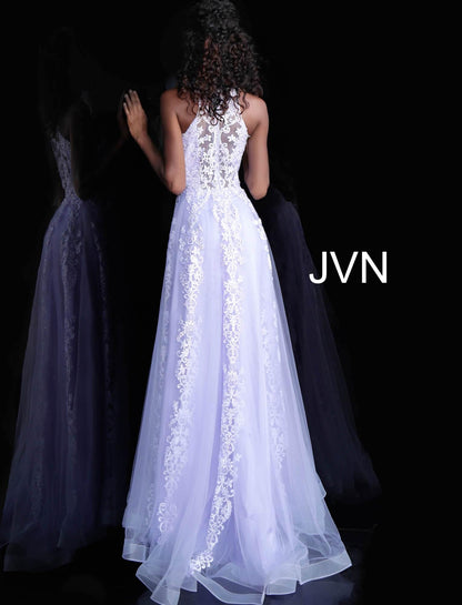 Jovani 64157 Long Formal A Line Prom Dress