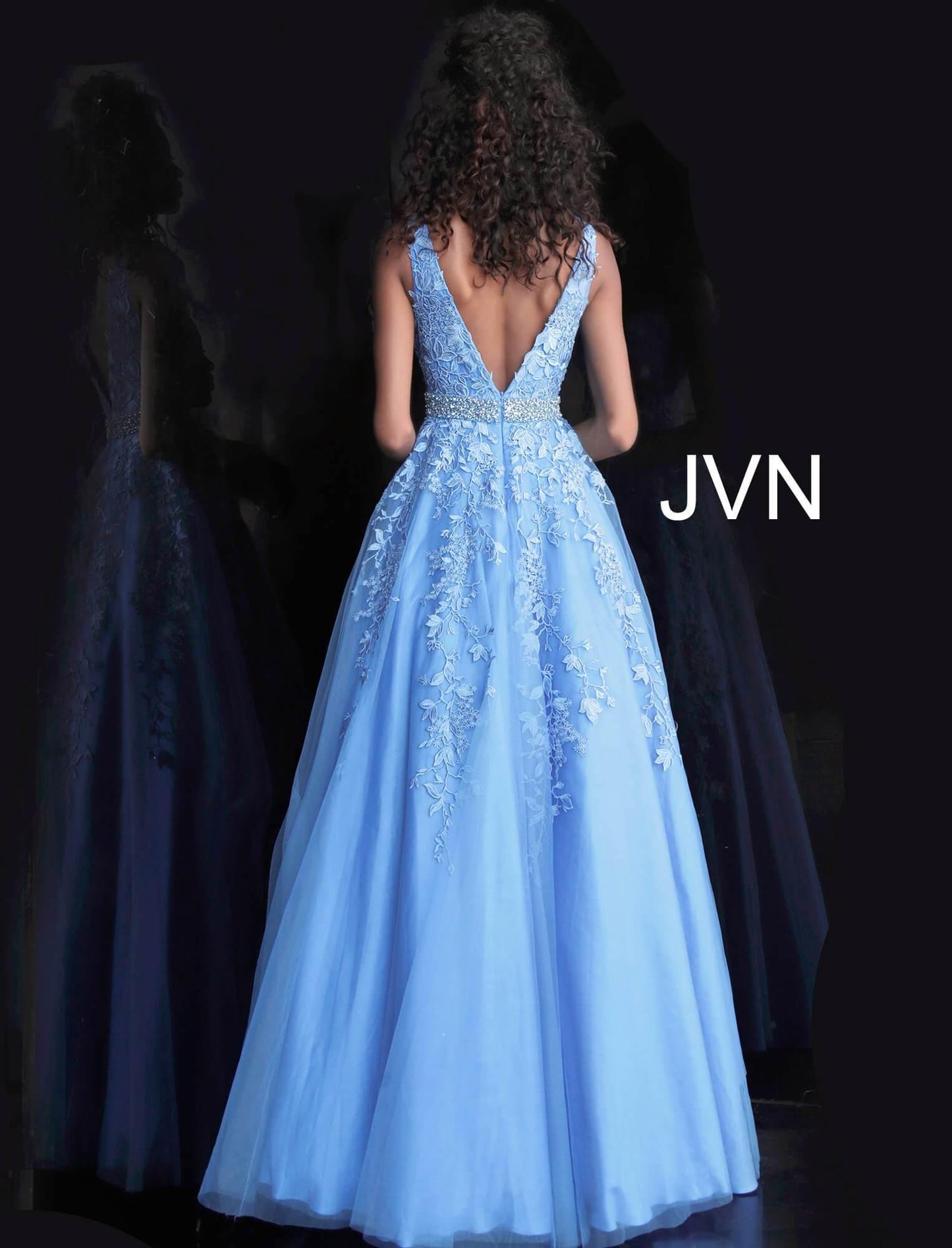 Jovani 68258 Long Prom Ball Gown Formal Dress