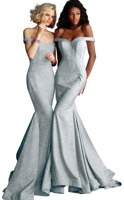 Jovani 60122 Off Shoulder Formal Prom Long Dress