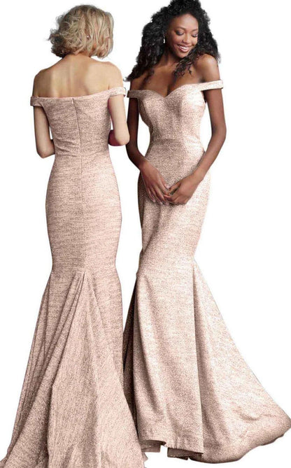 Jovani 60122 Off Shoulder Formal Prom Long Dress