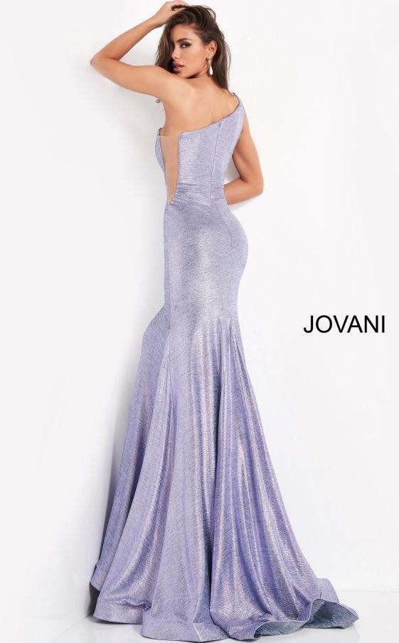 Jovani 06367 One Shoulder Formal Long Prom Dress
