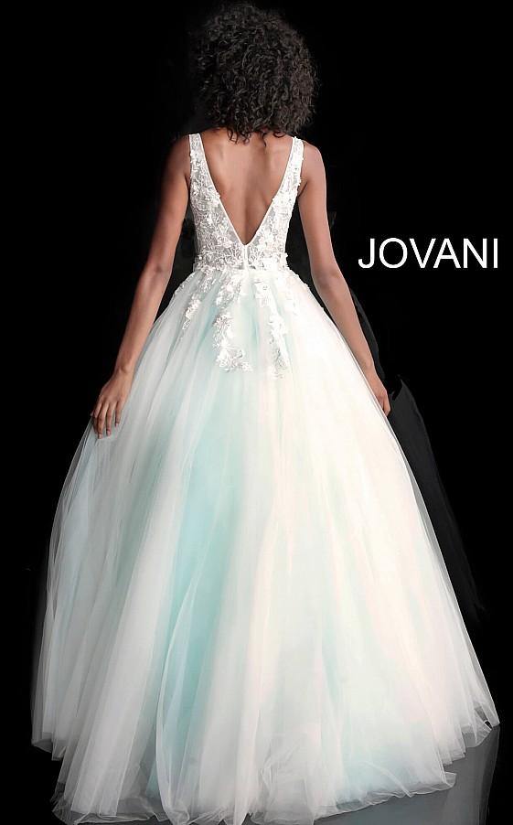 Prom Long Sleeveless Ball Gown by Jovani 55634