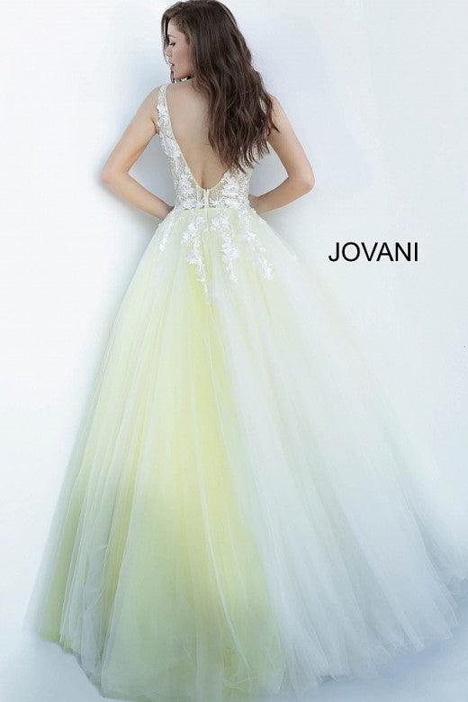 Prom Long Sleeveless Ball Gown by Jovani 55634