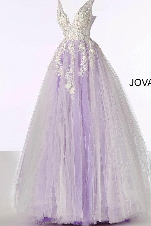Prom Long Sleeveless Ball Gown by Jovani 55634