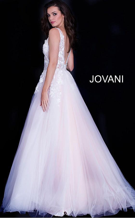Prom Long Sleeveless Ball Gown by Jovani 55634