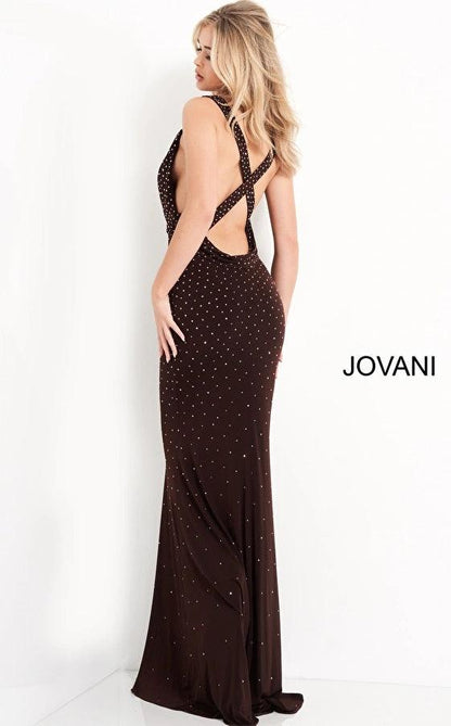 Jovani 04036 Sleeveless Long Formal Prom Dress