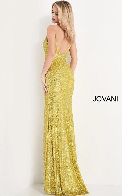Jovani 06271 Spaghetti Strap Long Sexy Prom Dress