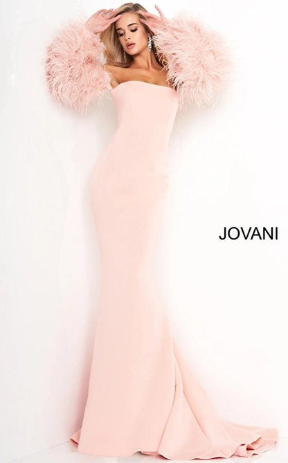 Jovani 1226 Strapless Long Mermaid Prom Gown