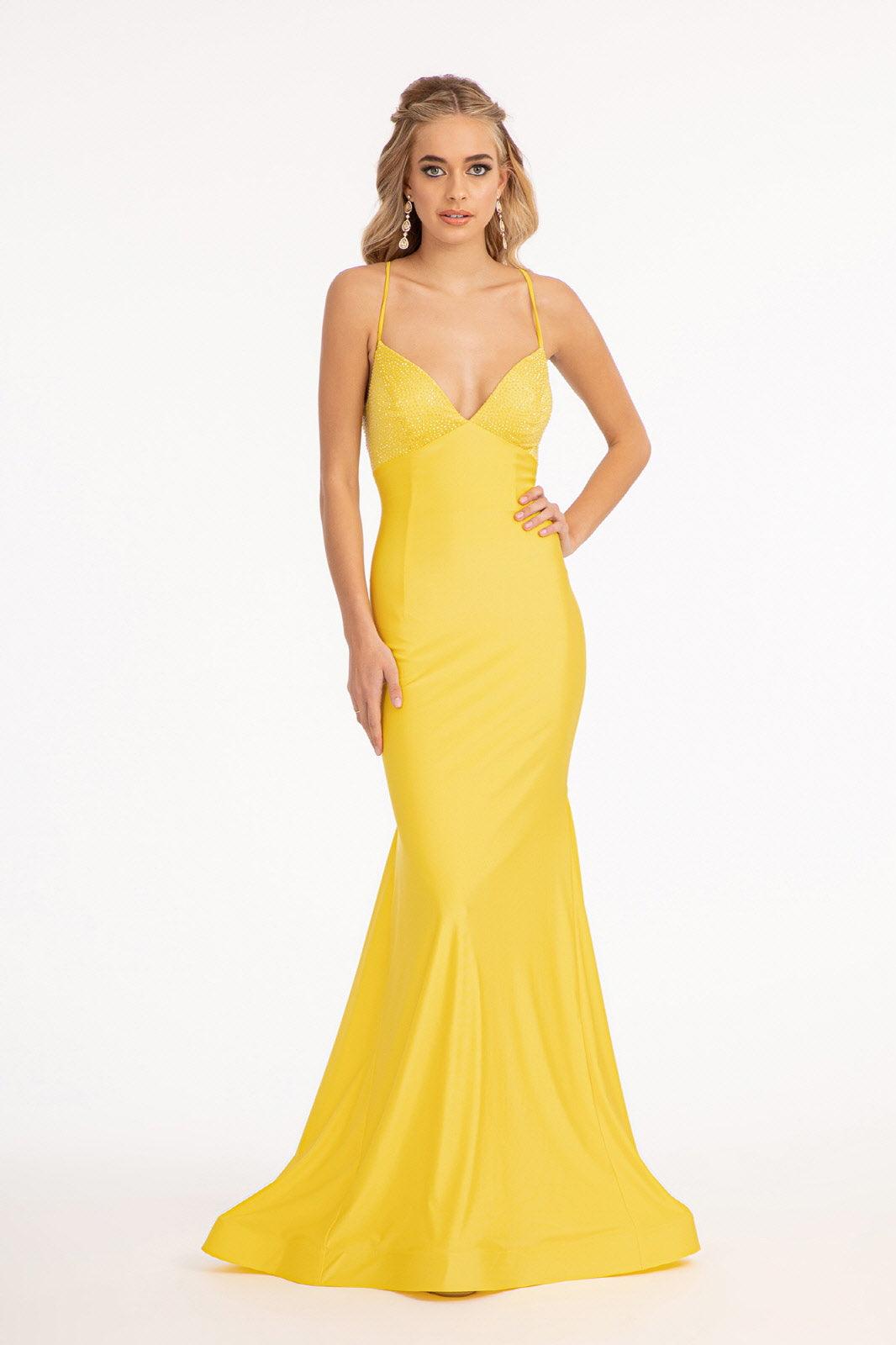 Long Formal Mermaid Fit Prom Dress