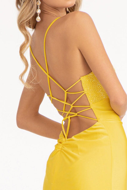Long Formal Mermaid Fit Prom Dress