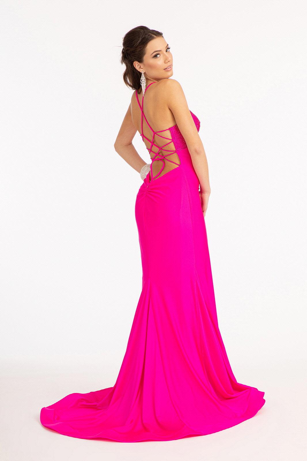 Long Formal Mermaid Fit Prom Dress