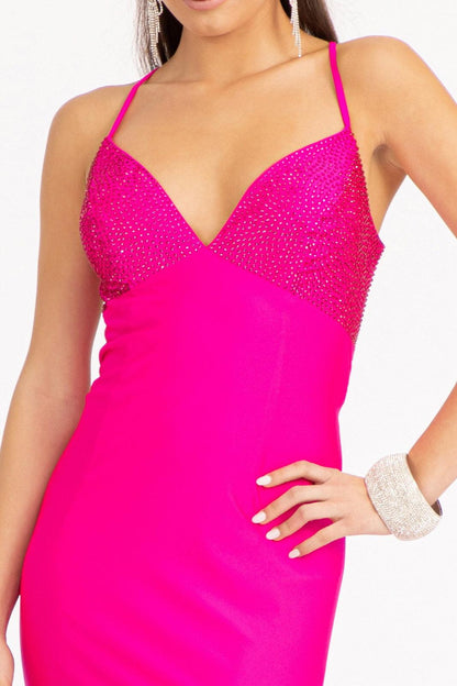 Long Formal Mermaid Fit Prom Dress