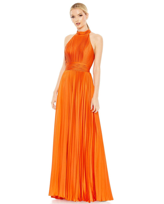 Halter Long Formal Dress Halter Neckline Mac Duggal 26992