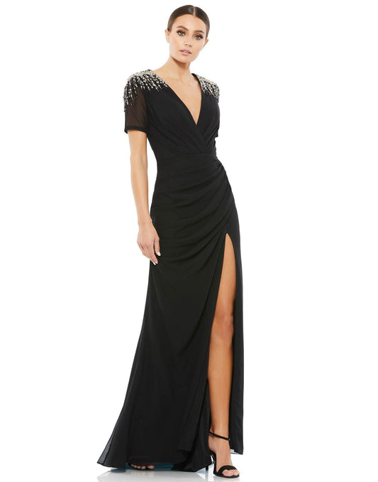 Long Formal Evening Dress Formal Silhouette Mac Duggal 55704