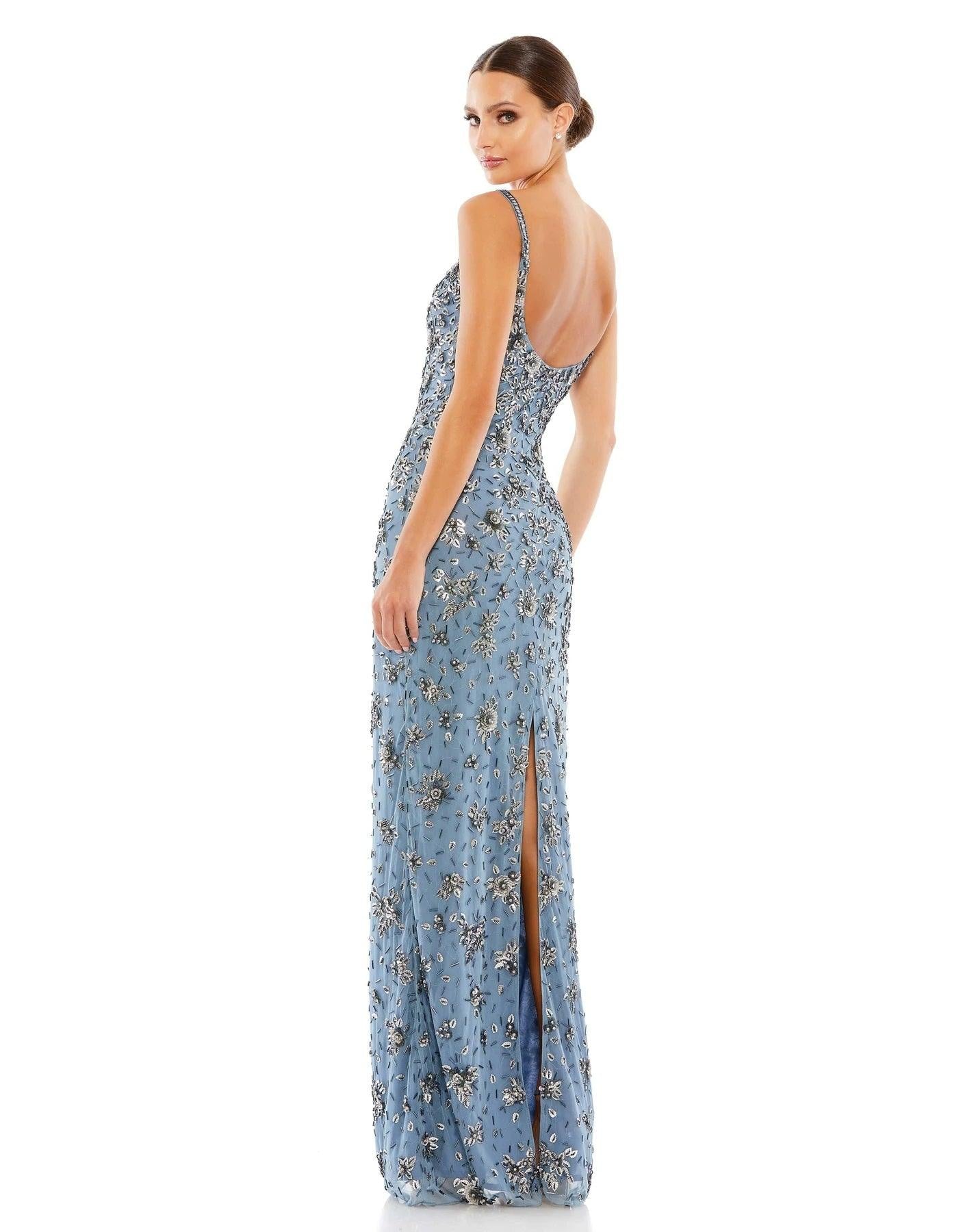 Long Formal Evening Prom Gown Evening Silhouette Mac Duggal 5477