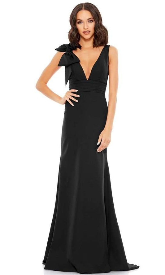 Long Sleeveless Prom Dress Sleeveless Detail Mac Duggal 49454
