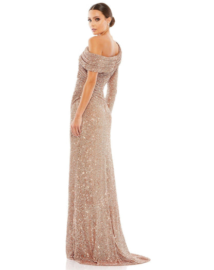 Prom Long One Shoulder Formal Gown One Shoulder Detail Mac Duggal 26571