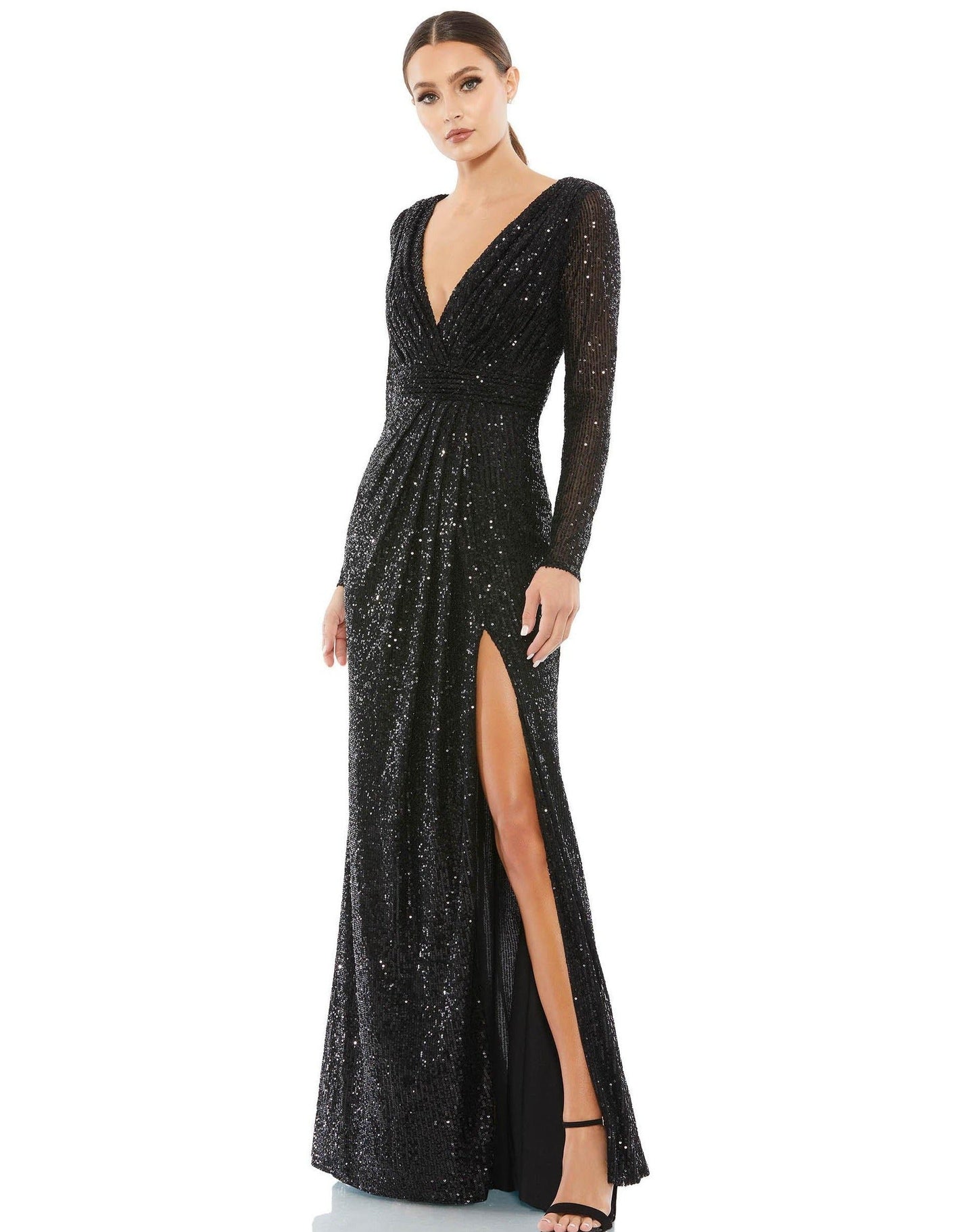 Prom Long Sleeve Formal Dress Long Sleeves Mac Duggal 26490