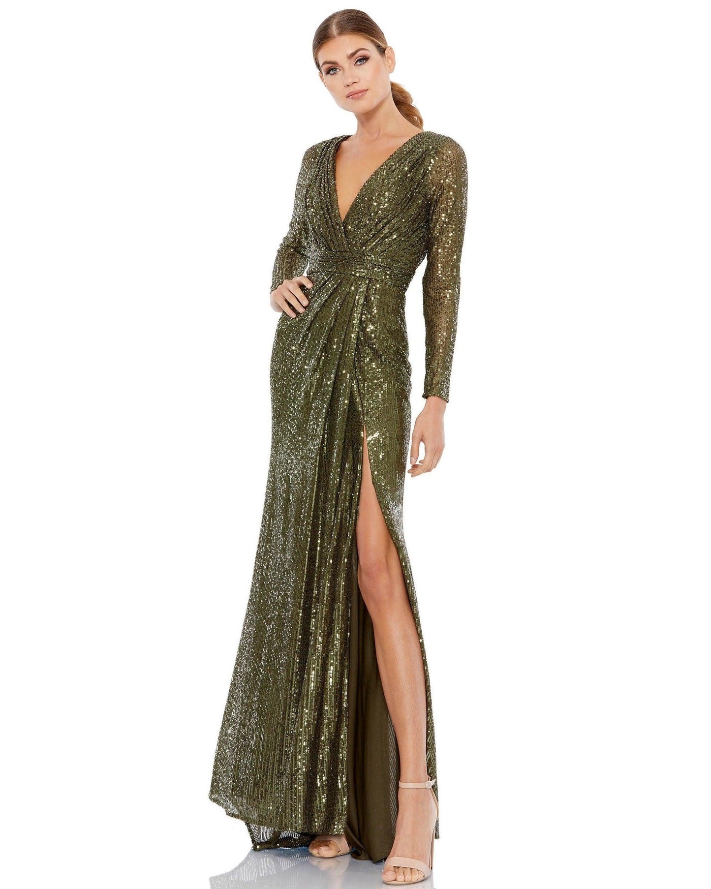Prom Long Sleeve Formal Dress Long Sleeves Mac Duggal 26490
