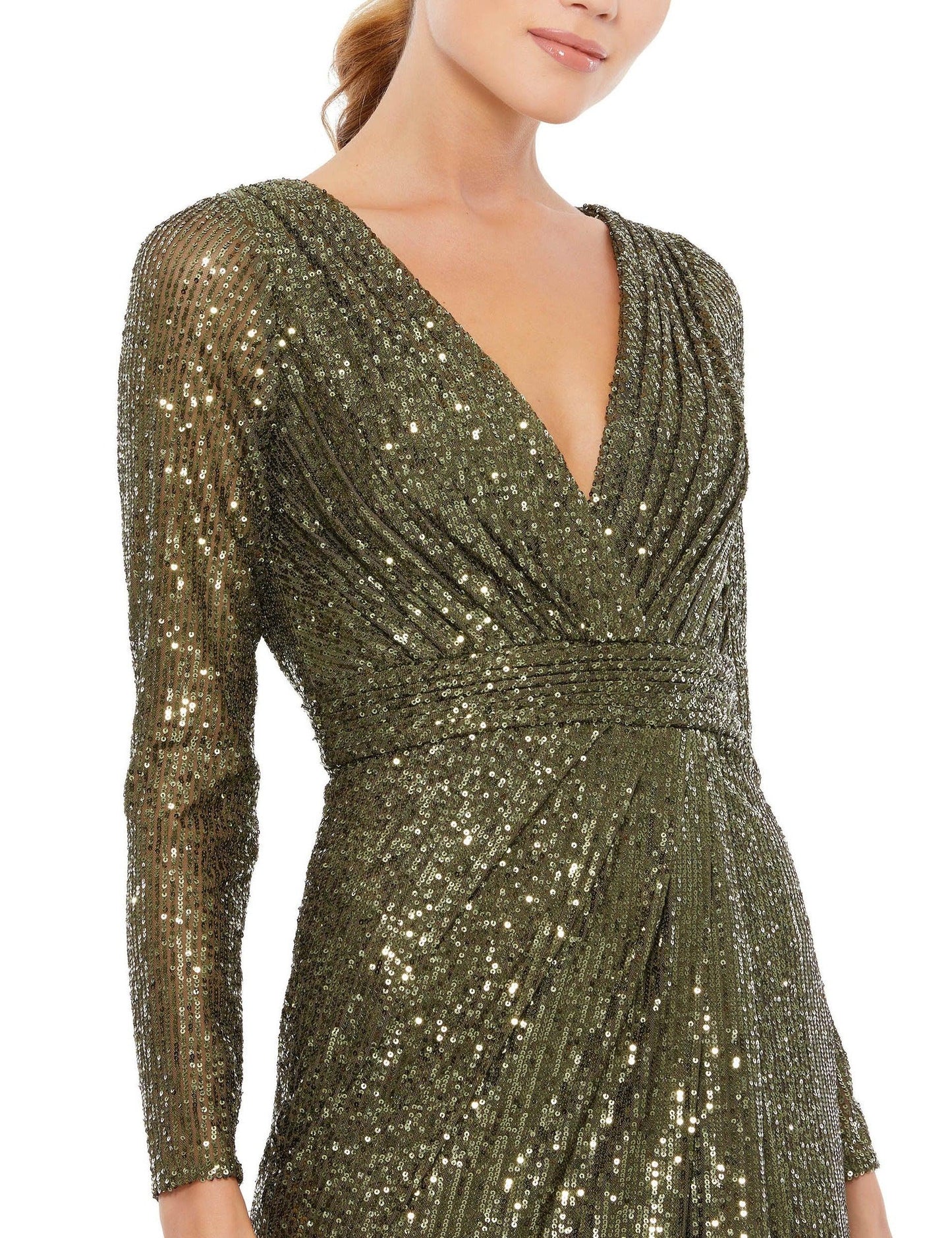 Prom Long Sleeve Formal Dress Long Sleeves Mac Duggal 26490