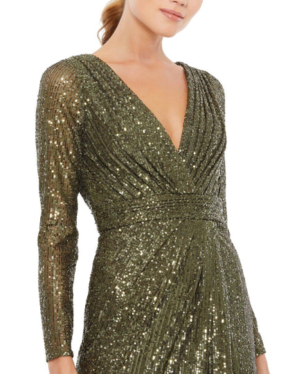 Prom Long Sleeve Formal Dress Long Sleeves Mac Duggal 26490
