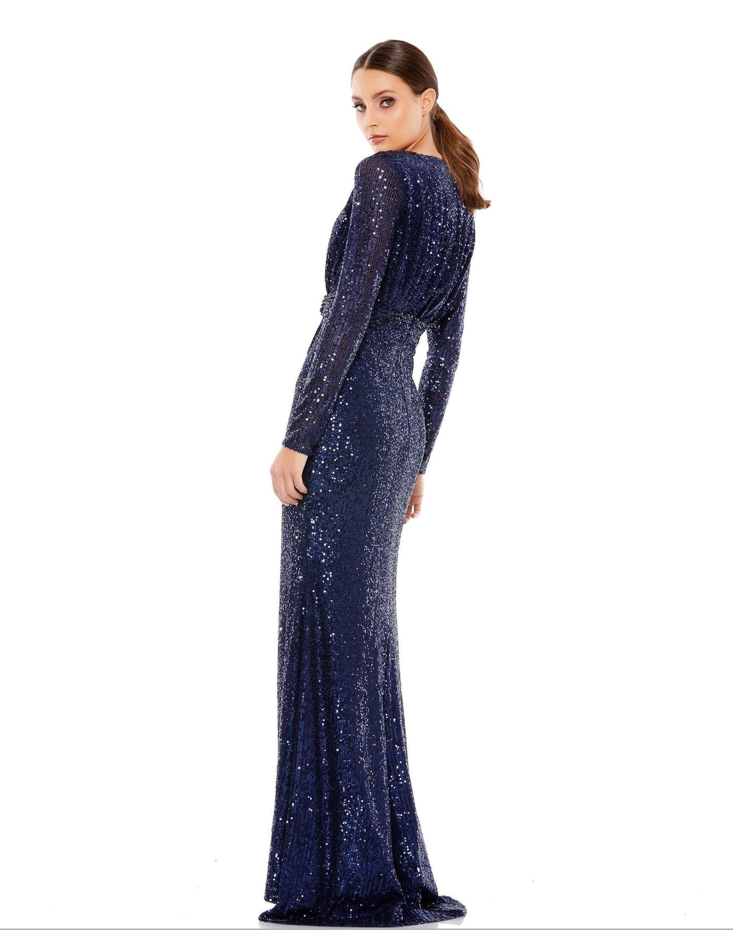 Prom Long Sleeve Formal Dress Long Sleeves Mac Duggal 26490