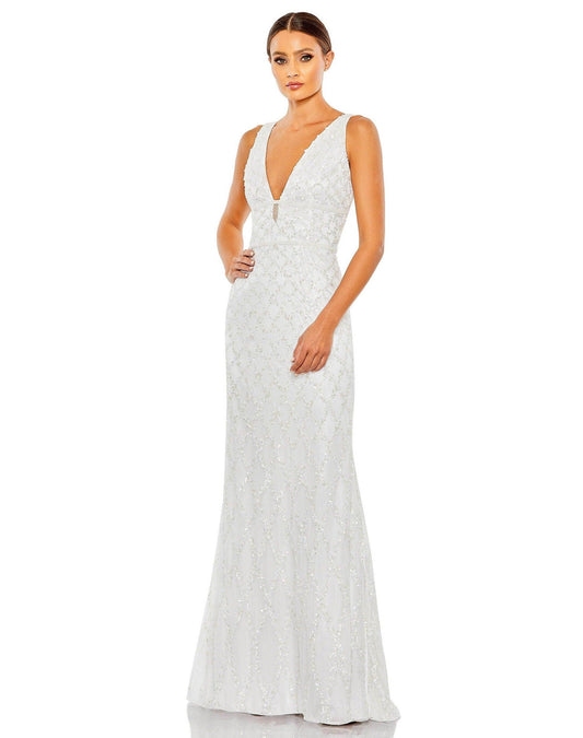Sleeveless Formal Dress Sleeveless Detail Mac Duggal 5669