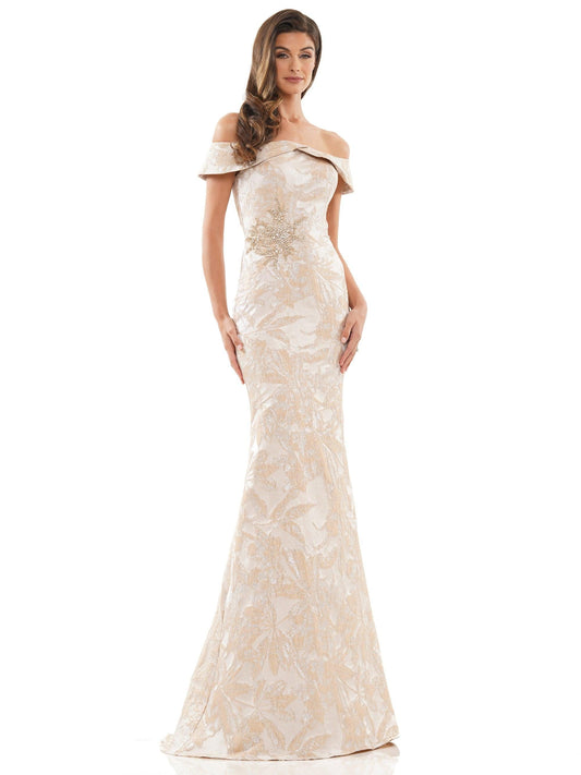 Marsoni Long Off Shoulder Formal Dress 1223