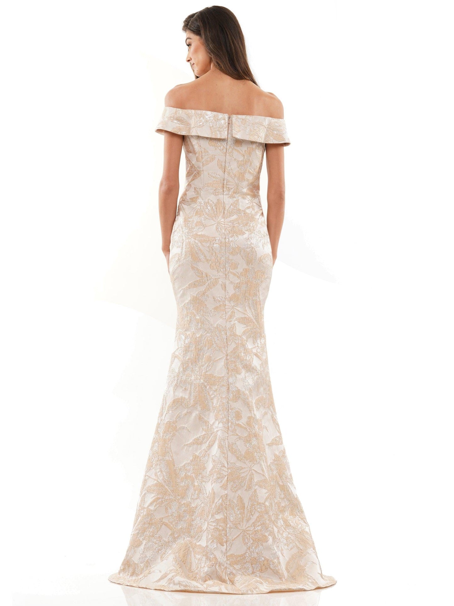 Marsoni Long Off Shoulder Formal Dress 1223