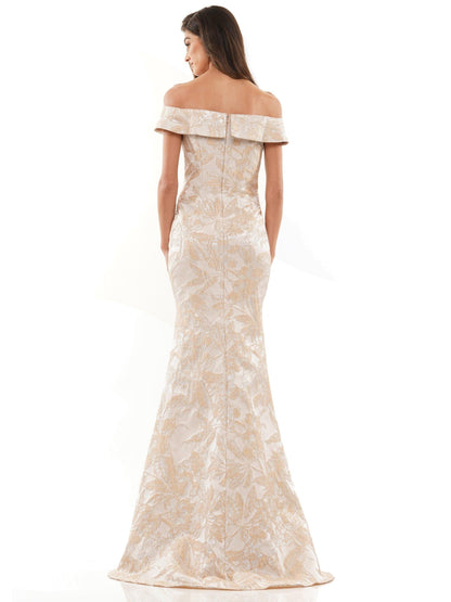 Marsoni Long Off Shoulder Formal Dress 1223