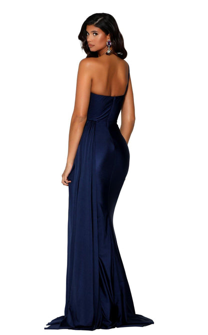 Portia And Scarlett 6321 Long Single Shoulder Prom Dress