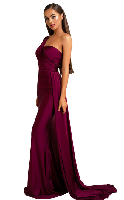 Portia And Scarlett 6321 Long Single Shoulder Prom Dress