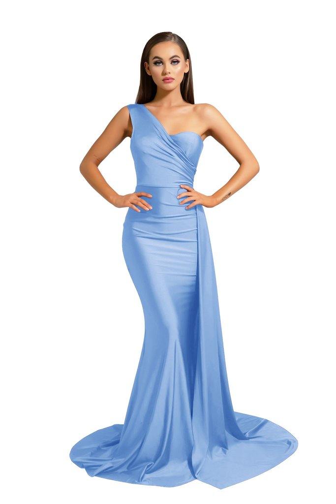 Portia And Scarlett 6321 Long Single Shoulder Prom Dress