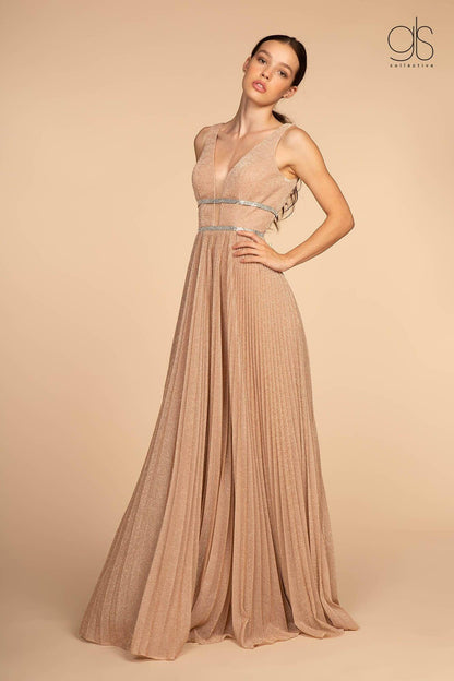 Prom Long Deep V Neck Evening Formal Dress