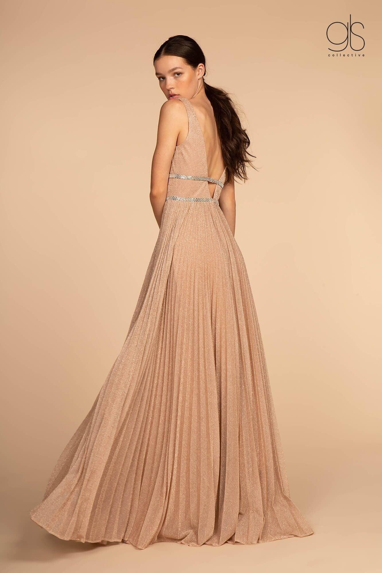 Prom Long Deep V Neck Evening Formal Dress
