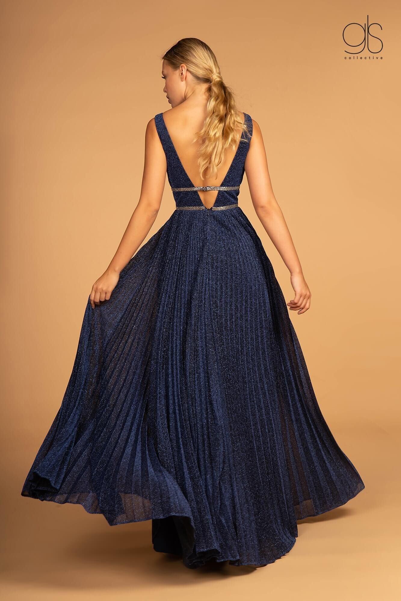 Prom Long Deep V Neck Evening Formal Dress
