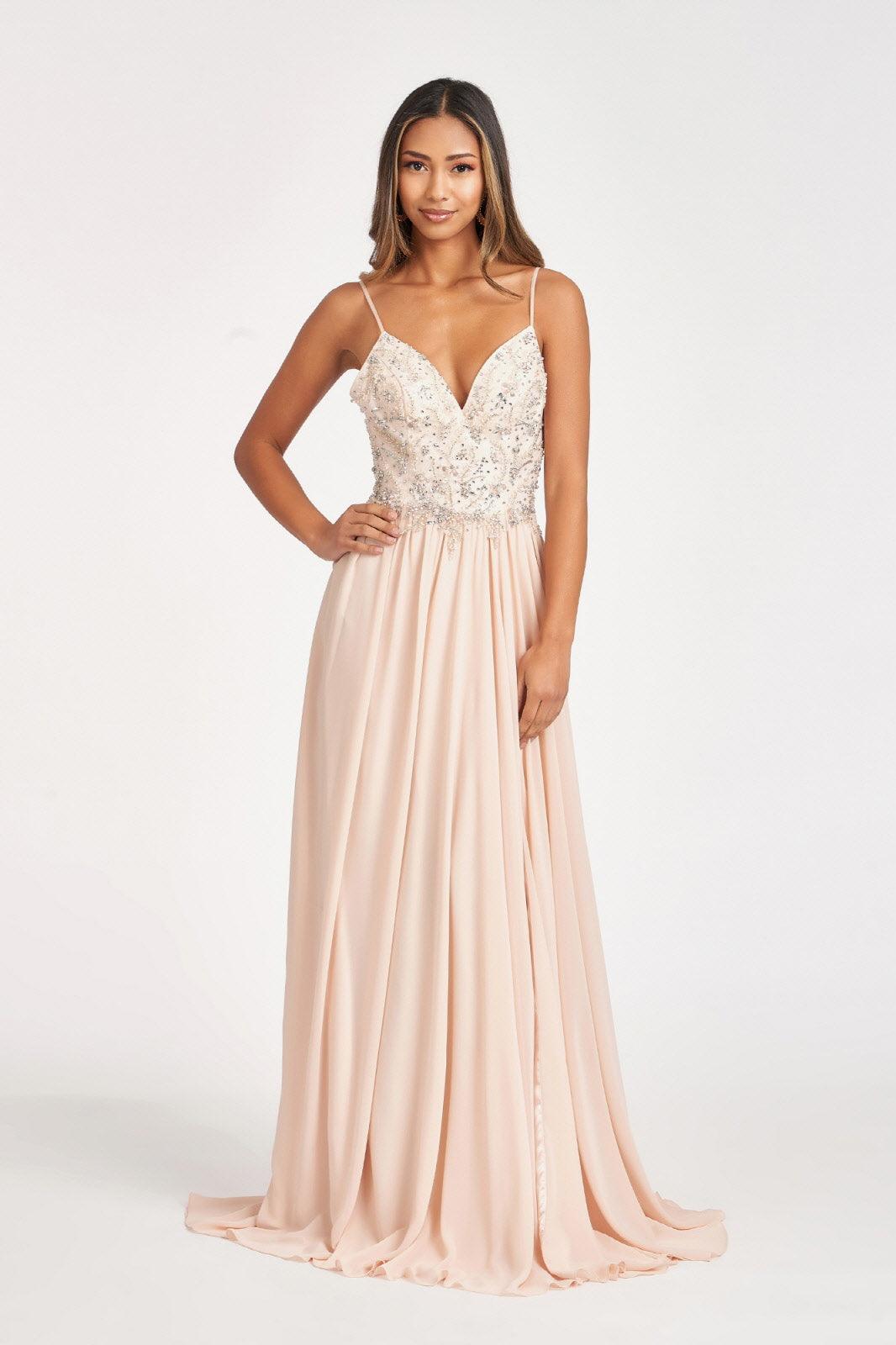 Prom Long Formal Chiffon Evening Dress