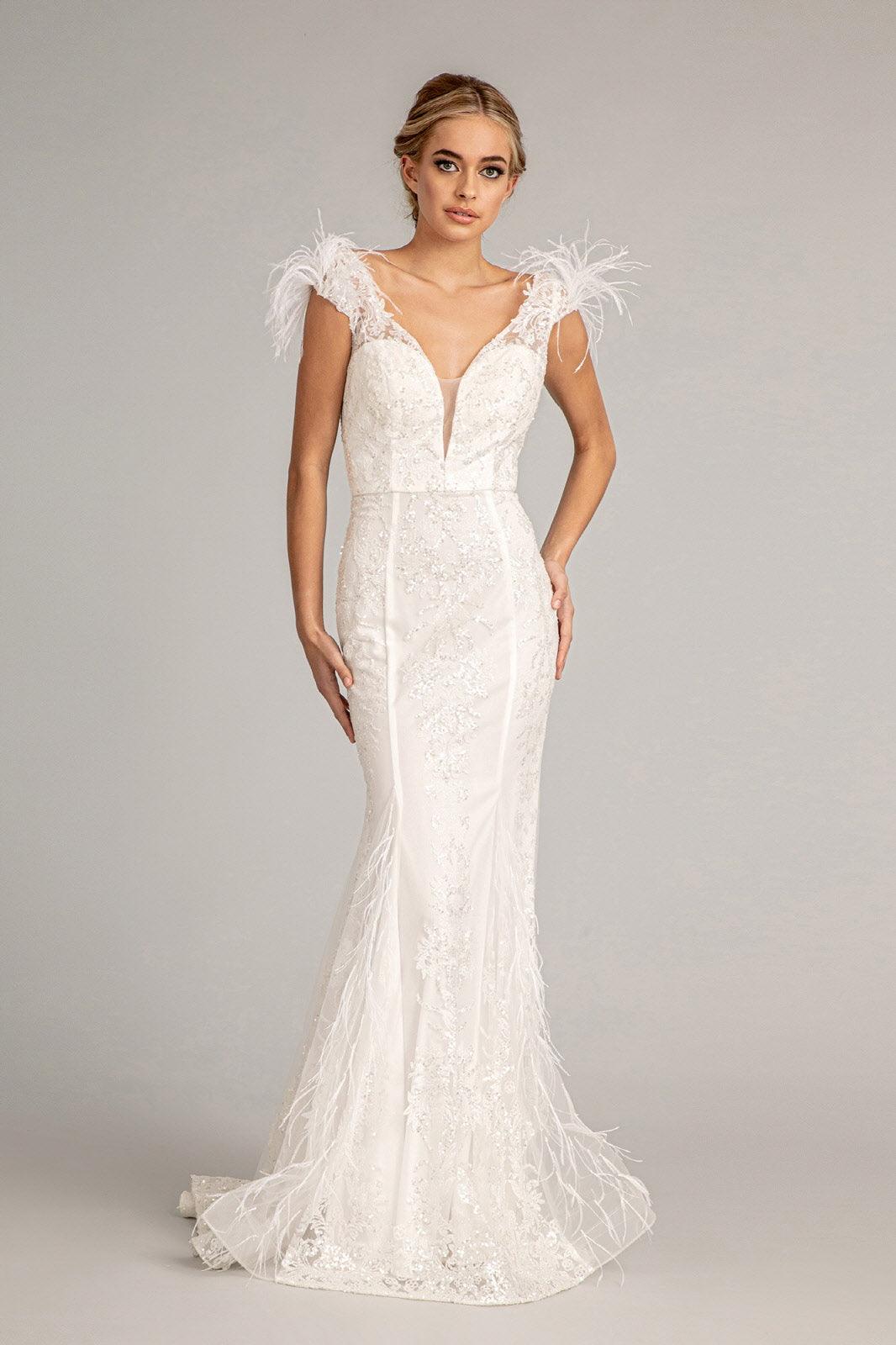 Prom Long Formal Glitter Mesh Mermaid Dress