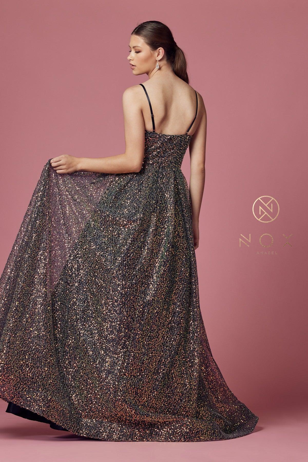 Sexy A-Line Long Prom Dress