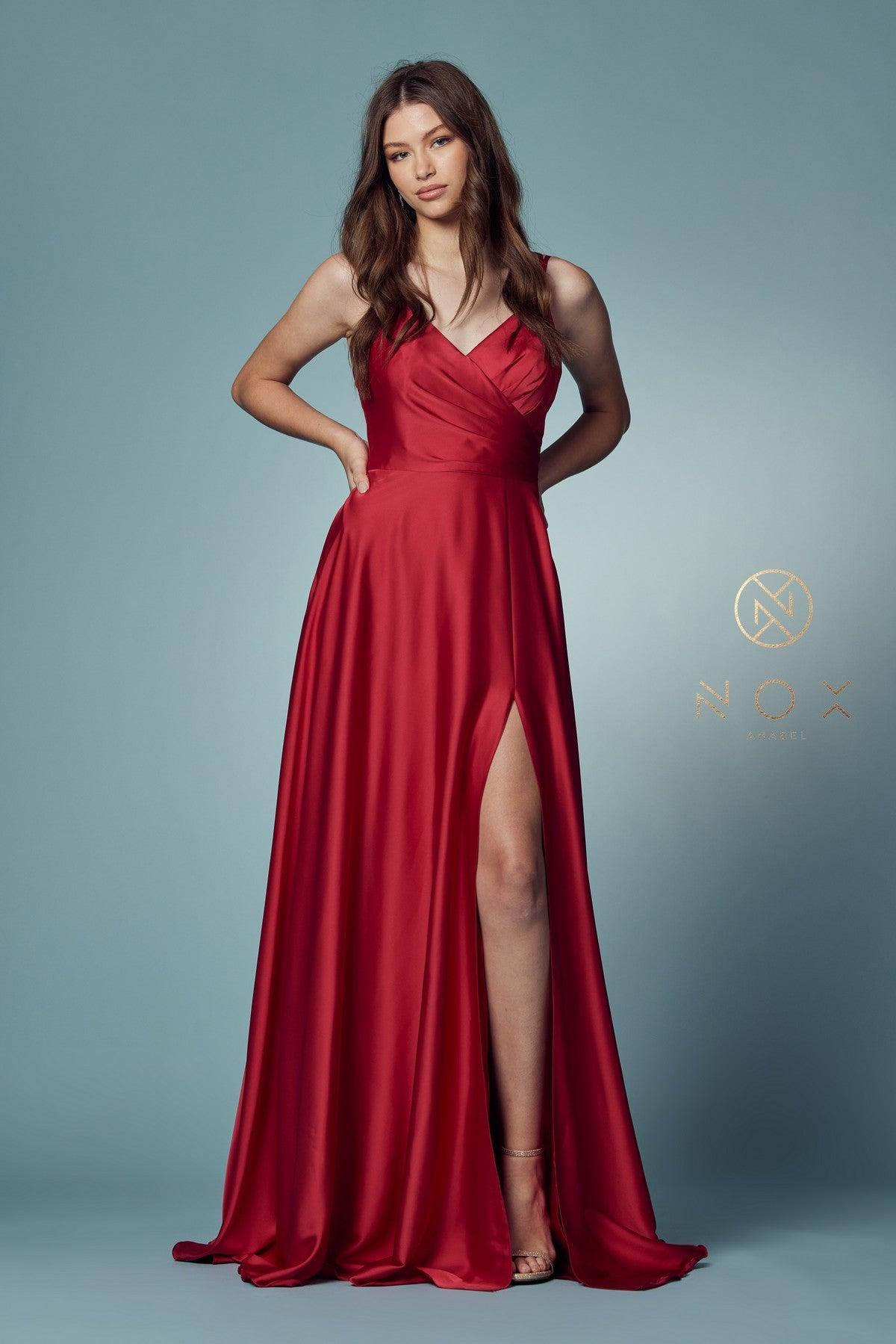 Sleeveless Long Prom Dress